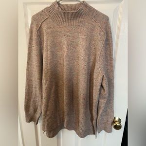 Loft Mockneck speckled color sweater 😍